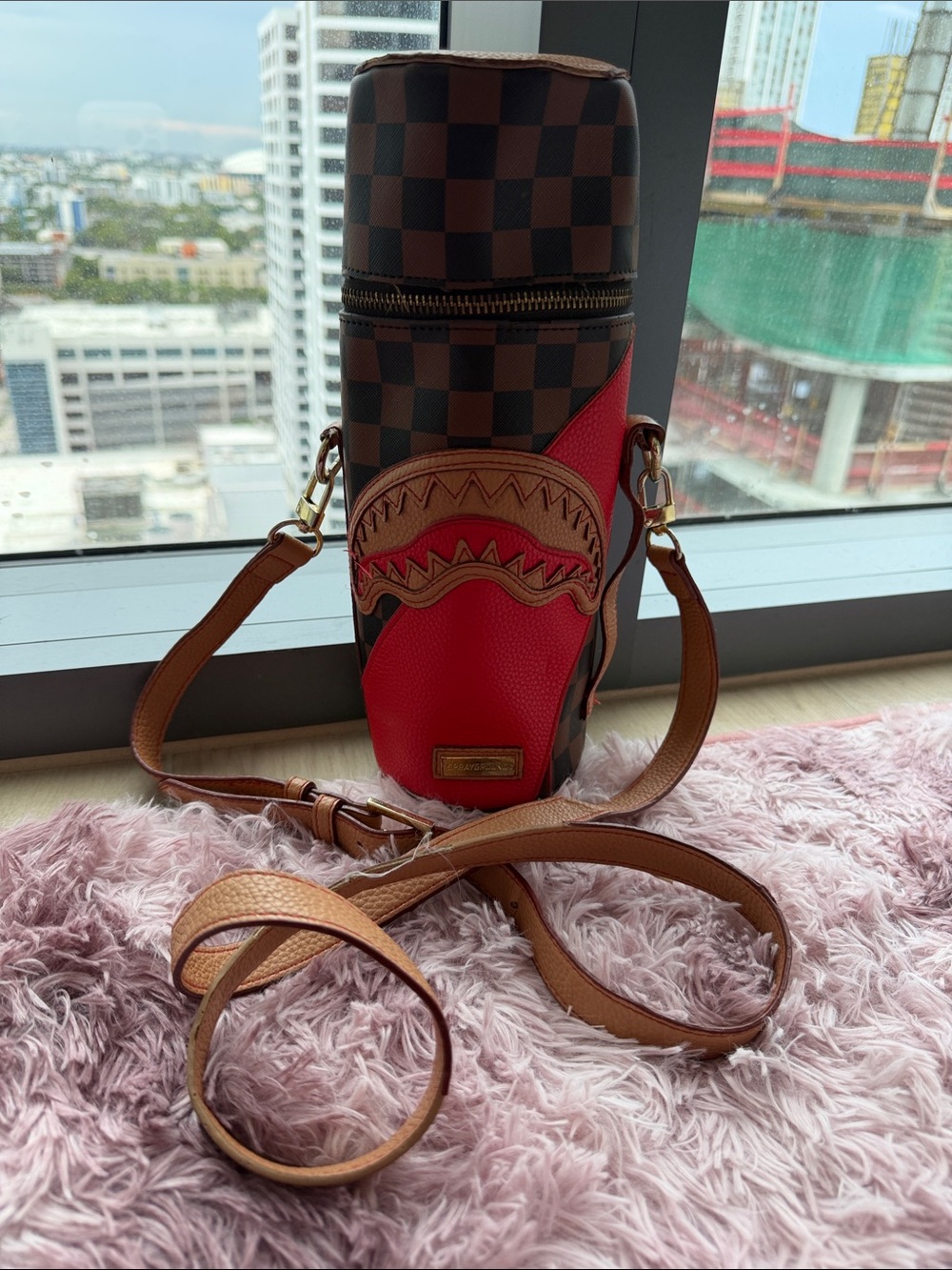 Sprayground Raceway Tubular Water Bottle Bag SOLDOUT